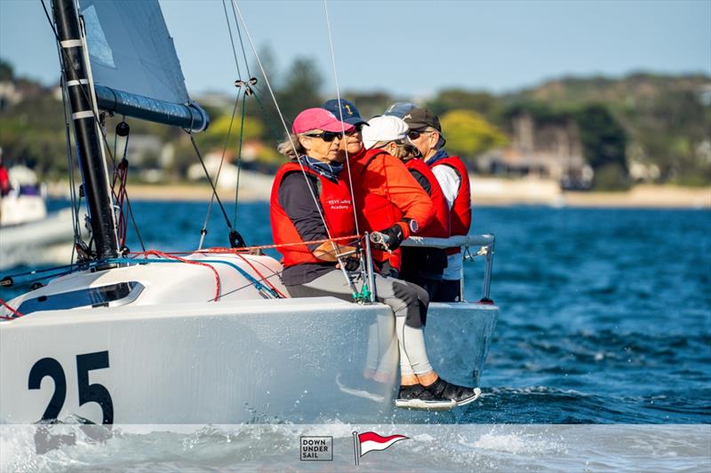 The racing proved to be super close the whole weekend - 2024 Women's Sportsboat Regatta day 2 - photo © Alex Dare / Down Under Sail