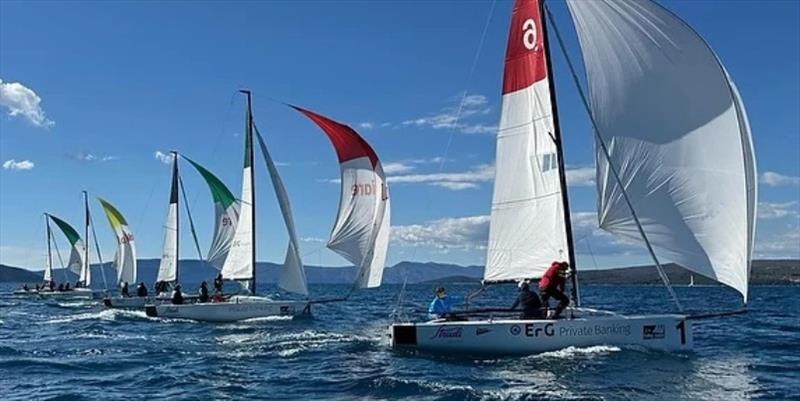Swiss Sailing Winter League 2024 ACT 3 photo copyright Swiss Sailing League taken at  and featuring the J70 class