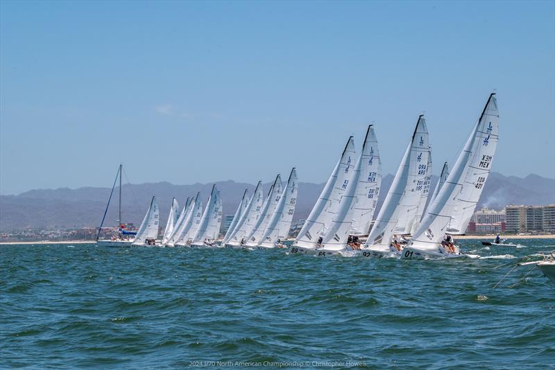 2024 J70 North American Championships - Final Day photo copyright Christopher Howell taken at Vallarta Yacht Club and featuring the J70 class