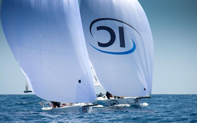 J80 Europeans at Barcelona day 2 photo copyright Luis Fernández taken at  and featuring the J80 class