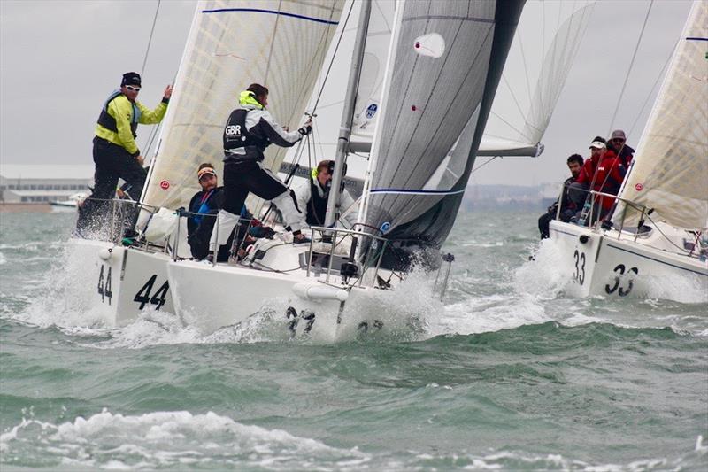 Day 2 of the J/80 World Championship at the Royal Southern photo copyright Louay Habib / Key Yachting taken at Royal Southern Yacht Club and featuring the J80 class