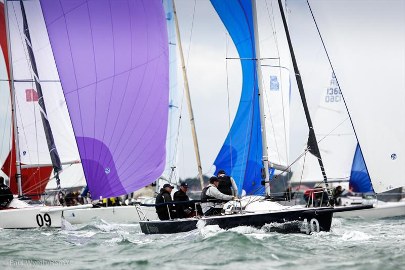 Day 3 of the J/80 World Championship at the Royal Southern photo copyright Paul Wyeth / RSrnYC taken at Royal Southern Yacht Club and featuring the J80 class