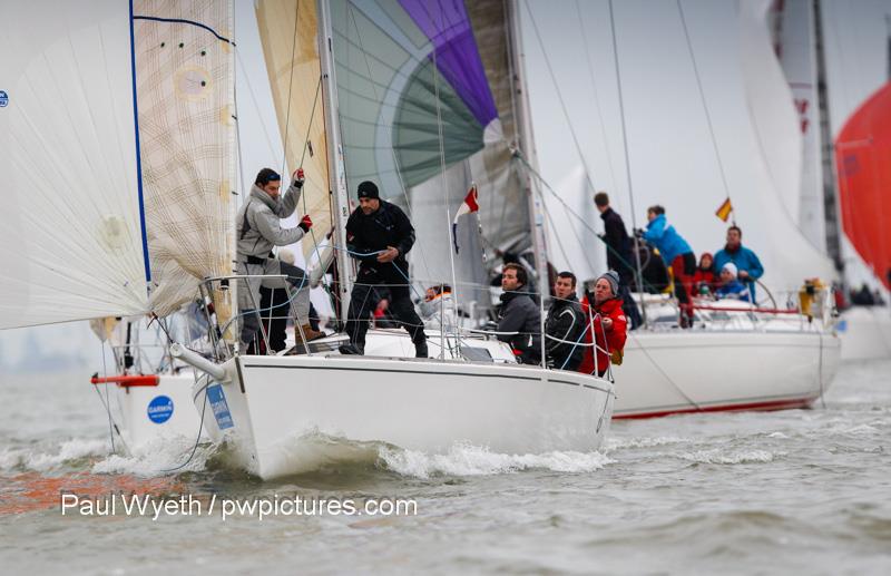 Day 6 of the Garmin Hamble Winter Series - photo © Paul Wyeth / www.pwpictures.com