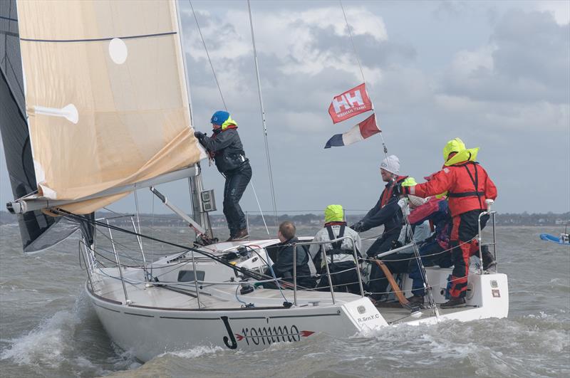 J'Ronimo  on day 4 of the Helly Hansen Warsash Spring Series - photo © Iain McLuckie