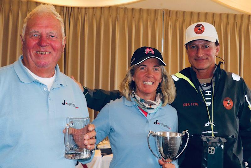 David & Libby Greenhalgh J/92 J'ronimo wins IRC Three at the Land Union September Regatta 2022 photo copyright Louay Habib taken at Royal Southern Yacht Club and featuring the J92 class
