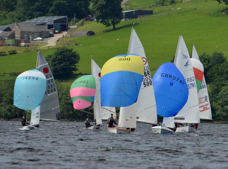 Bala Long Distance Race photo copyright John Hunter taken at Bala Sailing Club and featuring the Javelin class