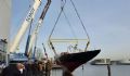 The replica of the J Class 'Rainbow' launches from Holland Jachtbouw - photo &copy; J Class Association