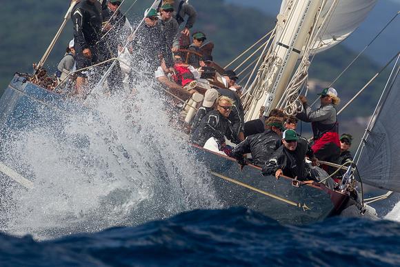 Shamrock at Les Voiles de St Tropez day 4 photo copyright Ian Roman taken at  and featuring the J Class class