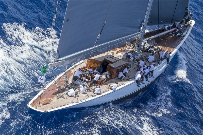 Ranger on day 1 of the Maxi Yacht Rolex Cup photo copyright Carlo Borlenghi / Rolex taken at Yacht Club Costa Smeralda and featuring the J Class class