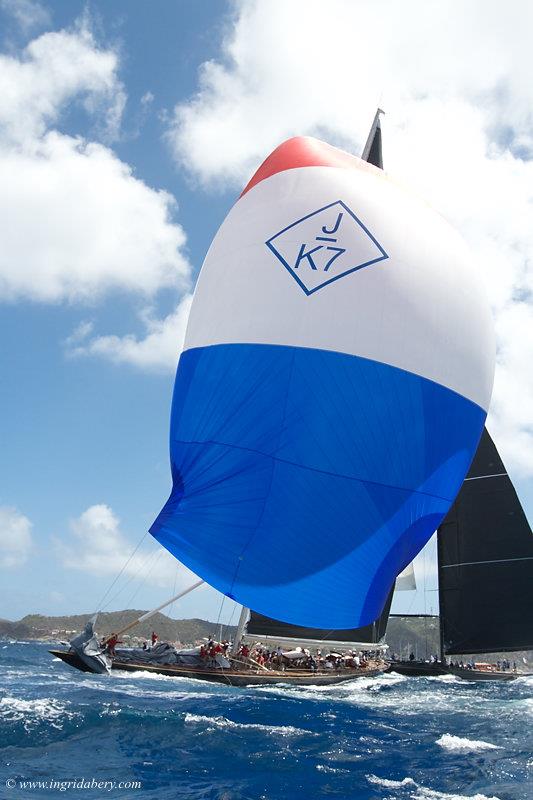 J Class at the Saint Barths Bucket regatta day 3 photo copyright Ingrid Abery / www.ingridabery.com taken at Saint Barth Yacht Club and featuring the J Class class