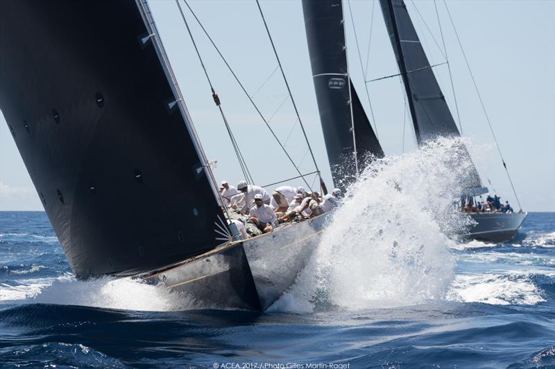 America's Cup Superyacht Regatta in Bermuda day 2 photo copyright ACEA 2017 / Boat International Media taken at  and featuring the J Class class
