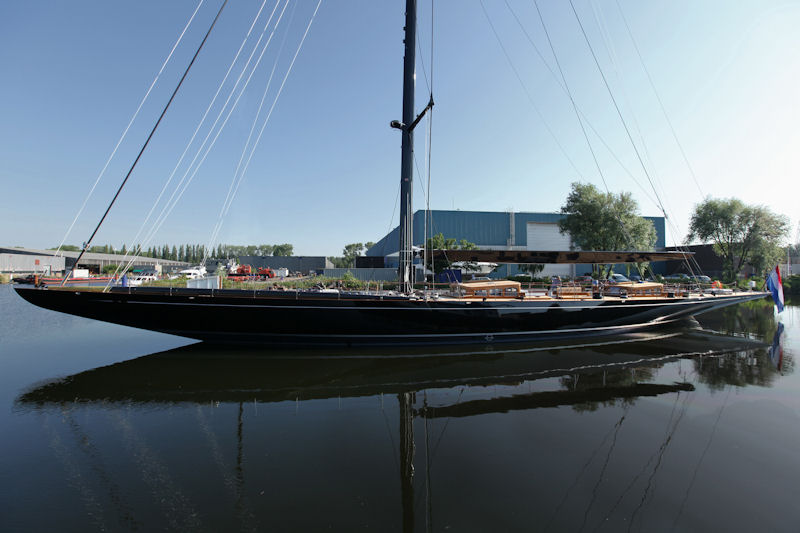 The new J Class yacht Lionheart has been launched in Holland photo copyright J Class Association taken at  and featuring the J Class class