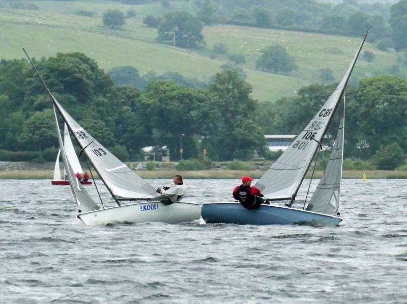 The two Mikes during the K1 Inland Championships 2016 at Bala photo copyright John Hunter taken at Bala Sailing Club and featuring the K1 class