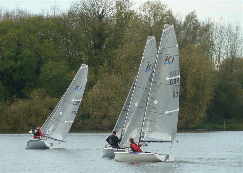 Broxbourne K1 Open photo copyright BSC taken at Broxbourne Sailing Club and featuring the K1 class