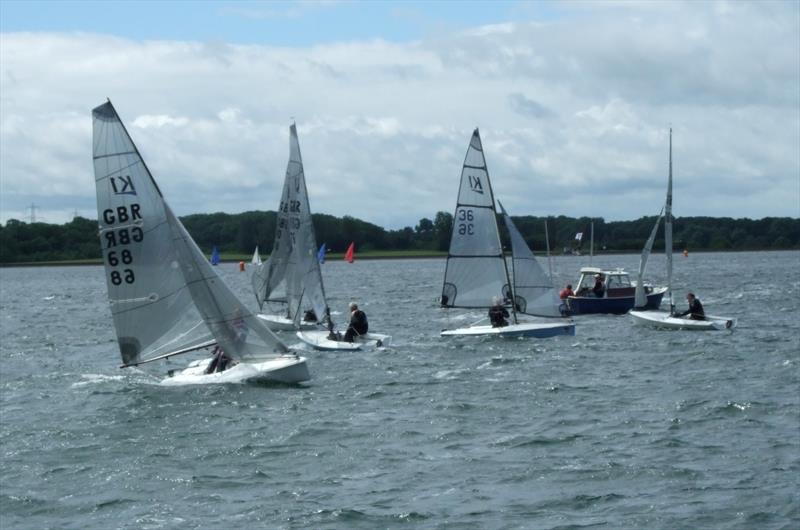 K1 Inland Championship at Oxford photo copyright Zoe Handley taken at Oxford Sailing Club and featuring the K1 class