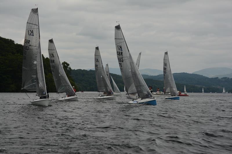 K1 Northern Championships on Lake Windermere photo copyright Julie Tomlinson taken at South Windermere Sailing Club and featuring the K1 class