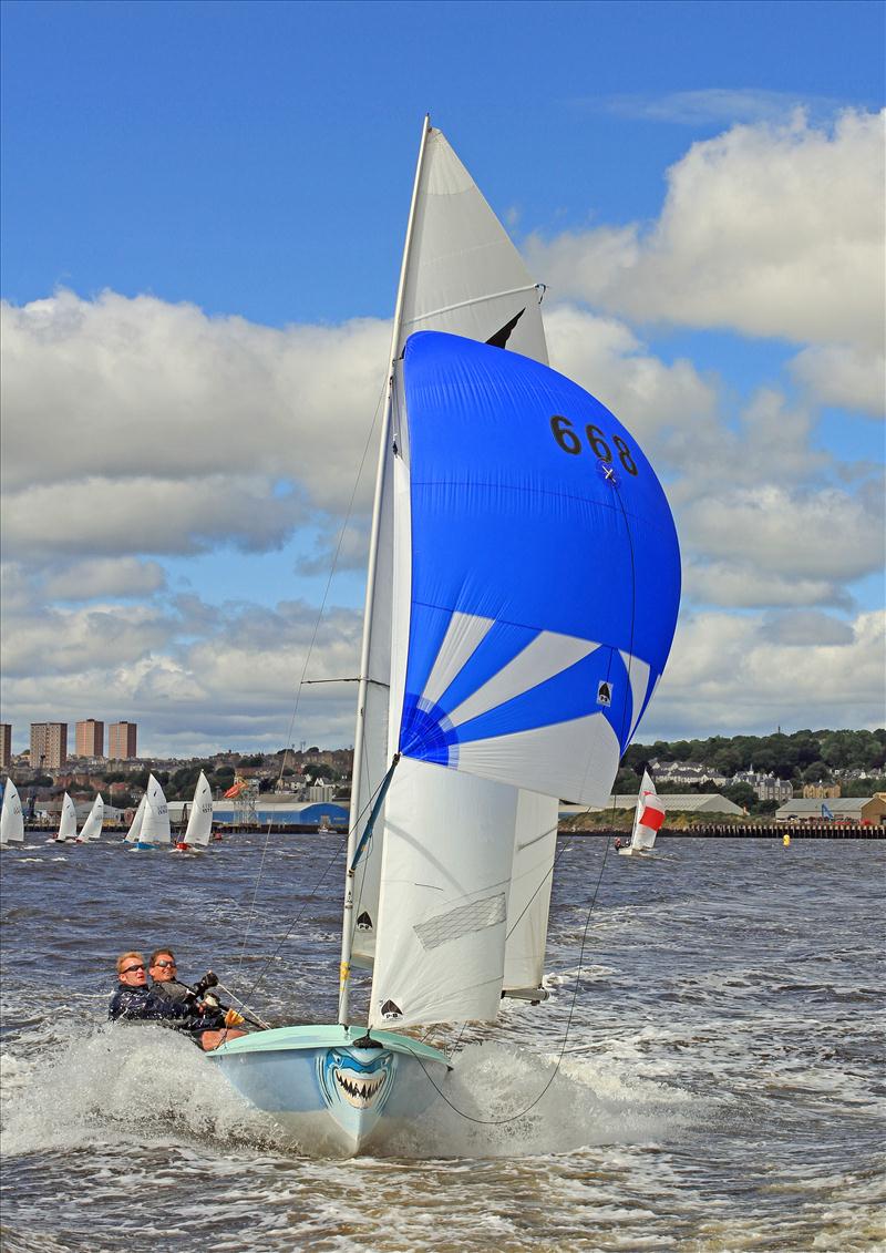Kestrel nationals at Royal Tay photo copyright Tich Summers taken at Royal Tay Yacht Club and featuring the Kestrel class