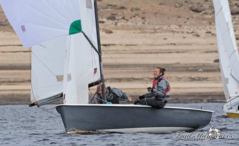 Race 6, 7 and 10 winners and 2022 Champions, Malcolm and Danielle Worsley, enjoying another win in 1638, during the Kestrel Nationals 2022 at Yorkshire Dales photo copyright Paul Hargreaves Photography taken at Yorkshire Dales Sailing Club and featuring the Kestrel class