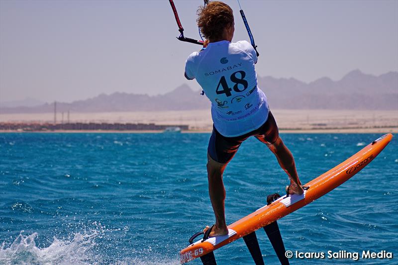 African Kite Racing Championships in Soma Bay day 2 photo copyright Icarus Sailing Media taken at  and featuring the Kiteboarding class
