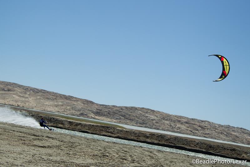 Day 5 of the Lüderitz Speed Challenge 2014 photo copyright Greg Beadle taken at  and featuring the Kiteboarding class