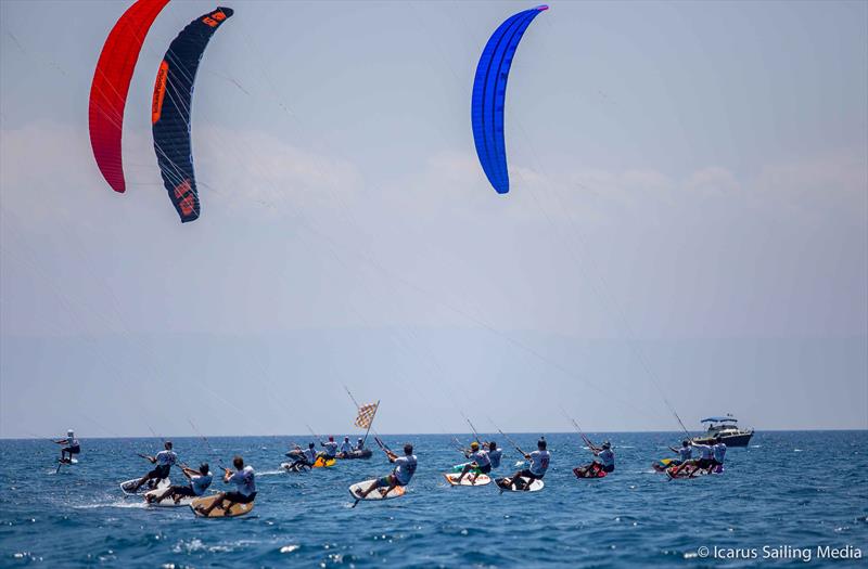 2015 KiteFoil Gold Cup at Gizzeria, Italy day 1 photo copyright Icarus Sailing Media taken at  and featuring the Kiteboarding class