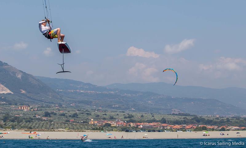 2015 KiteFoil Gold Cup at Gizzeria, Italy day 1 photo copyright Icarus Sailing Media taken at  and featuring the Kiteboarding class