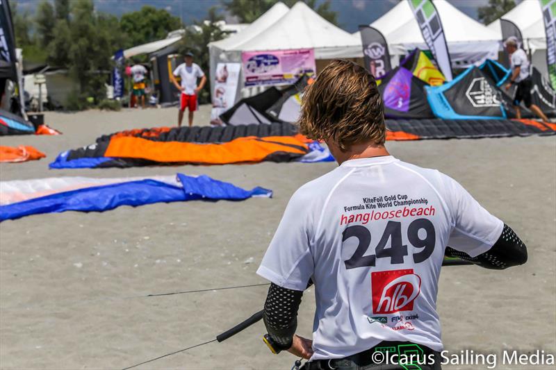2015 KiteFoil Gold Cup at Gizzeria, Italy day 2 photo copyright Icarus Sailing Media taken at  and featuring the Kiteboarding class