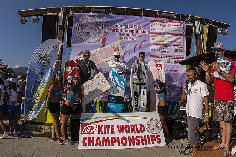 Winners in the 2015 KiteFoil Gold Cup at Gizzeria, Italy - photo © Francesco Pacienza