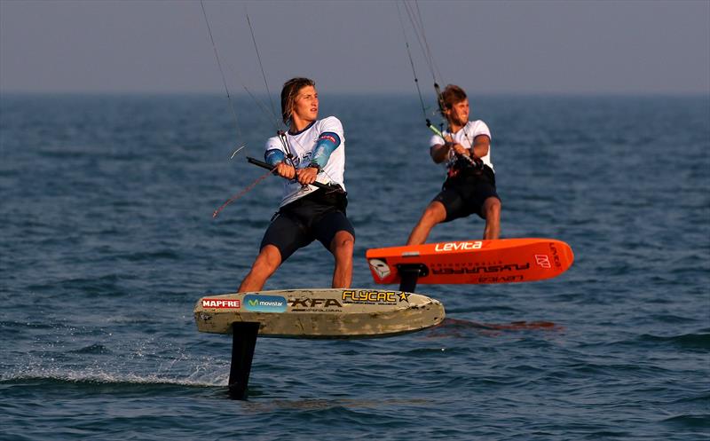 Day 3 of the IKA KiteFoil Gold Cup in Qatar - photo © Shahjahan Moidin