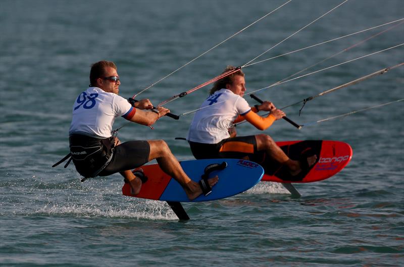 Day 4 of the IKA KiteFoil Gold Cup in Qatar photo copyright Shahjahan Moidin taken at  and featuring the Kiteboarding class