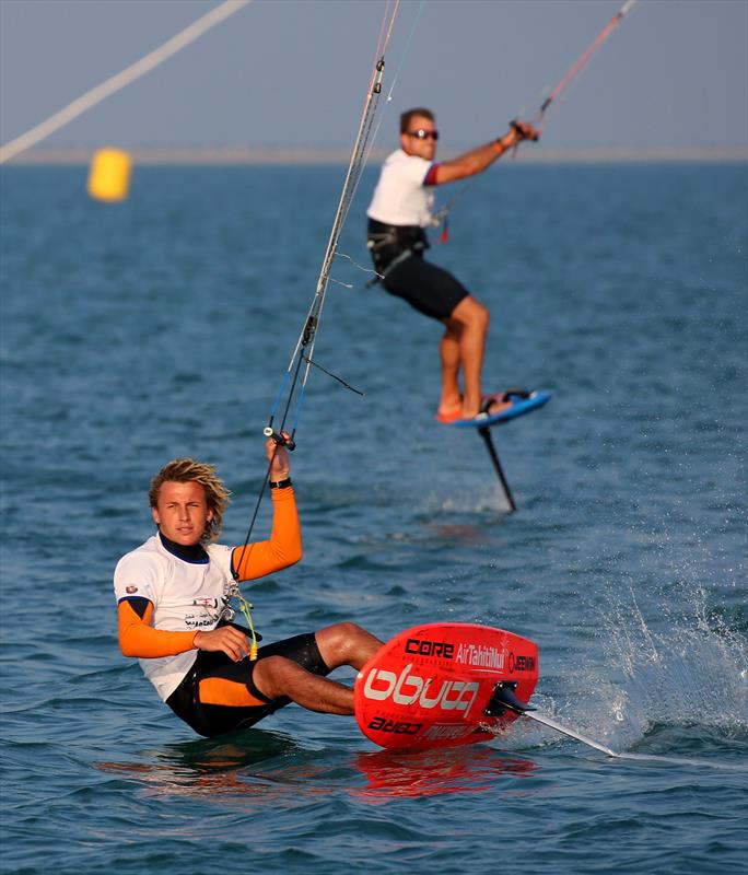 Day 4 of the IKA KiteFoil Gold Cup in Qatar photo copyright Shahjahan Moidin taken at  and featuring the Kiteboarding class