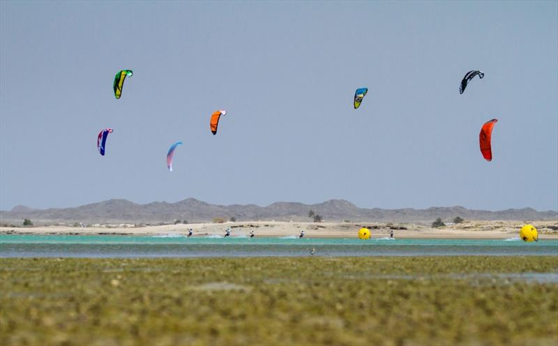 Kite Speed Championships in Masirah photo copyright Oman Sail taken at Oman Sail and featuring the Kiteboarding class