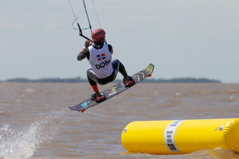 Deury Corniel (DOM) - Day 2 - Kiteboarding at the 2018 Youth Olympic Games photo copyright Matias Capizzano / World Sailing taken at  and featuring the Kiteboarding class