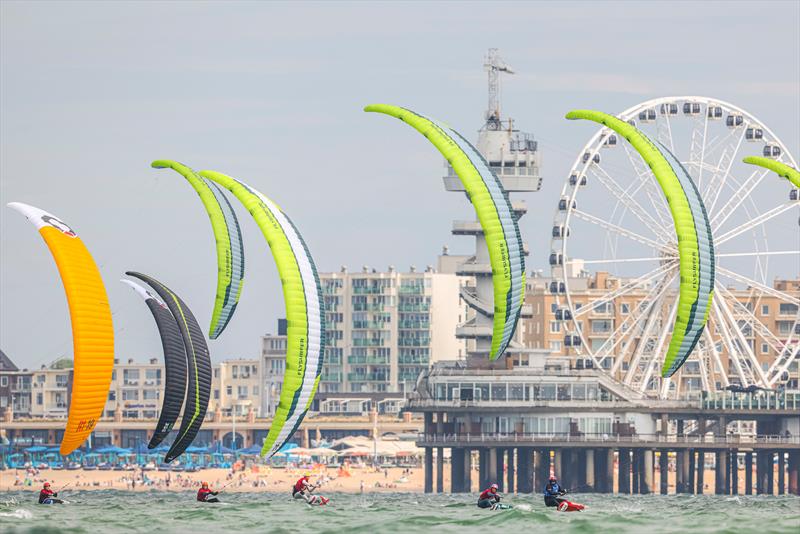 Allianz Youth World Sailing Championships day 4 photo copyright Sailing Energy / World Sailing taken at  and featuring the Kiteboarding class