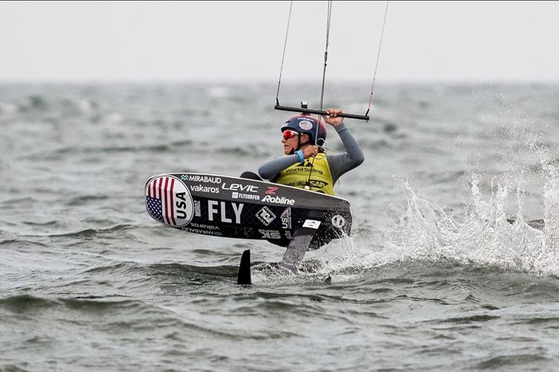 2023 Allianz Sailing World Championships day 9 photo copyright US Sailing Team taken at  and featuring the Kiteboarding class