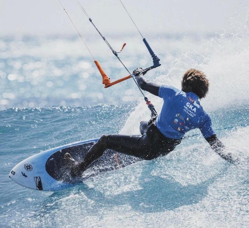 Mitu Monteiro - GKA Kite-Surf World Cup Cape Verde 2024 - Day 1 - photo © Lukas K Stiller