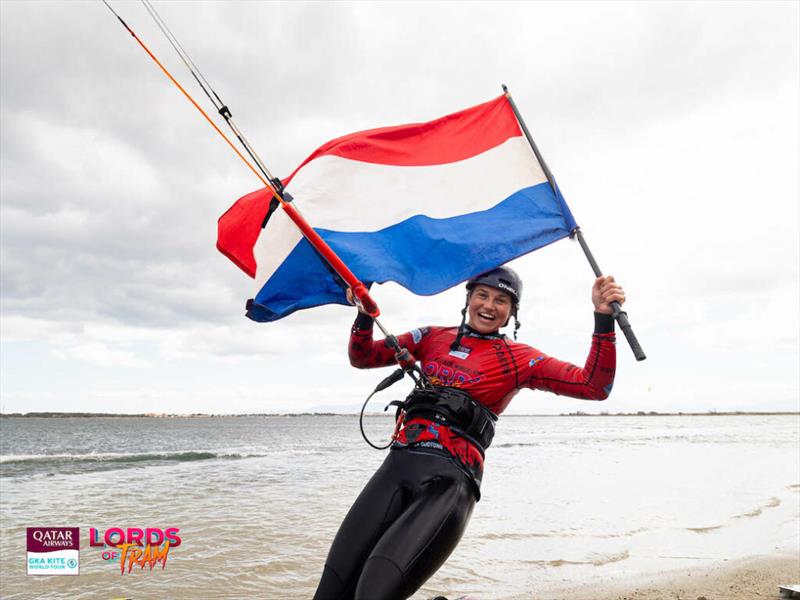 Pippa Van Iersel - Lords of Tram GKA Big Air Kite World Cup France - photo © Samuel Cardenas