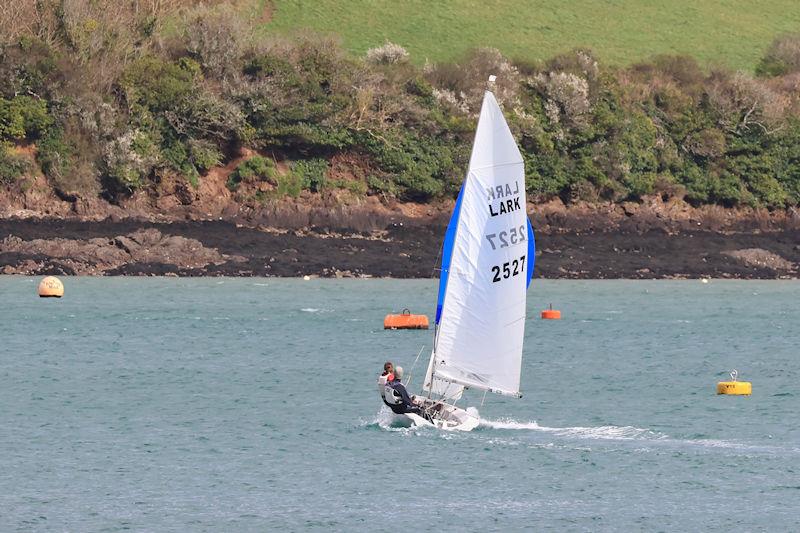 Salcombe Yacht Club Spring Series Race 3 photo copyright Lucy Burn taken at Salcombe Yacht Club and featuring the Lark class
