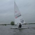 Henry Wetherell during the Beaver Laser open - photo &copy; Simon Wigmore