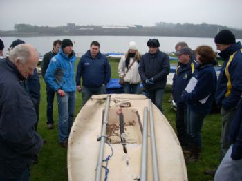 The first Activate Your Laser Fleet workshop took place at Staunton Harold Sailing Club