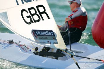 Silve for Nick Thompson at the Perth 2011 ISAF Sailing Worlds
