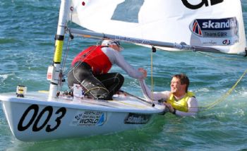 Silve for Nick Thompson at the Perth 2011 ISAF Sailing Worlds