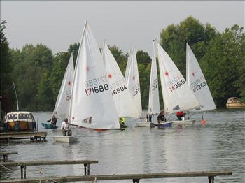 Congestion at the marks at Tamesis