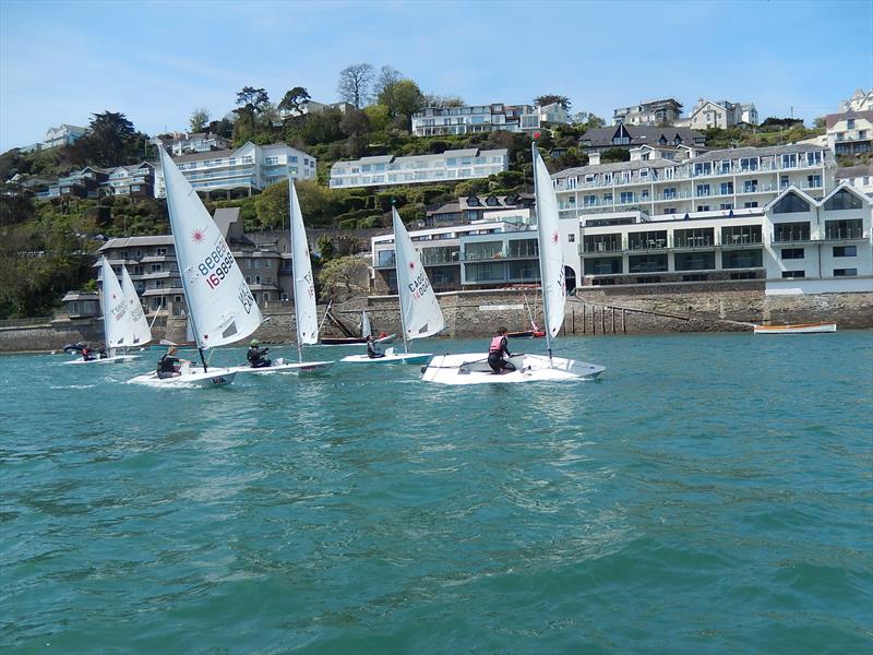 Laser Grand Prix on the May Bank Holiday at Salcombe Yacht Club photo copyright Margaret Mackley taken at Salcombe Yacht Club and featuring the ILCA 7 class