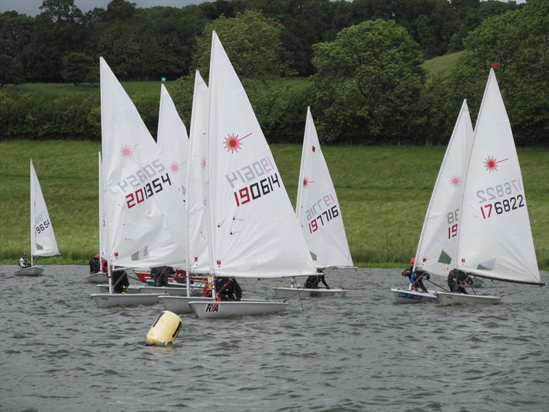 Laser Open at Hollowell Sailing Club photo copyright Robin Buxton taken at Hollowell Sailing Club and featuring the ILCA 7 class