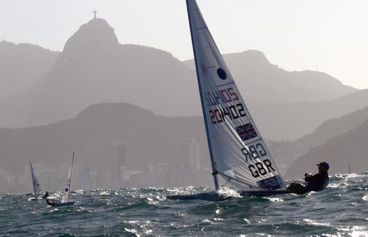 Day 4 at the Aquece Rio - International Sailing Regatta 2014 photo copyright Ocean Images taken at  and featuring the ILCA 7 class