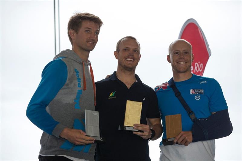 Laser bronze for Nick Thompson at the Aquece Rio - International Sailing Regatta 2014 - photo © Richard Langdon / British Sailing Team