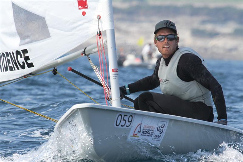 James Espey on day 1 of the ISAF Sailing World Championship - photo © ISAF