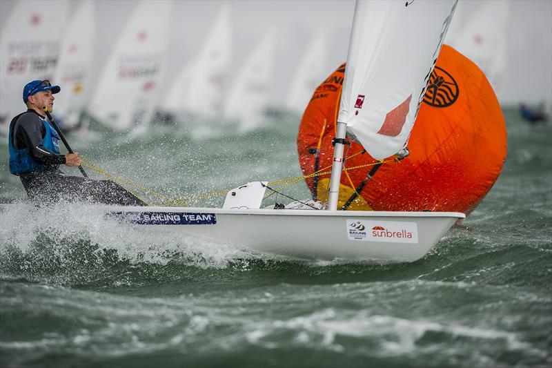 Nick Thompson on day 4 at ISAF Sailing World Cup Miami - photo © Walter Cooper / US Sailing