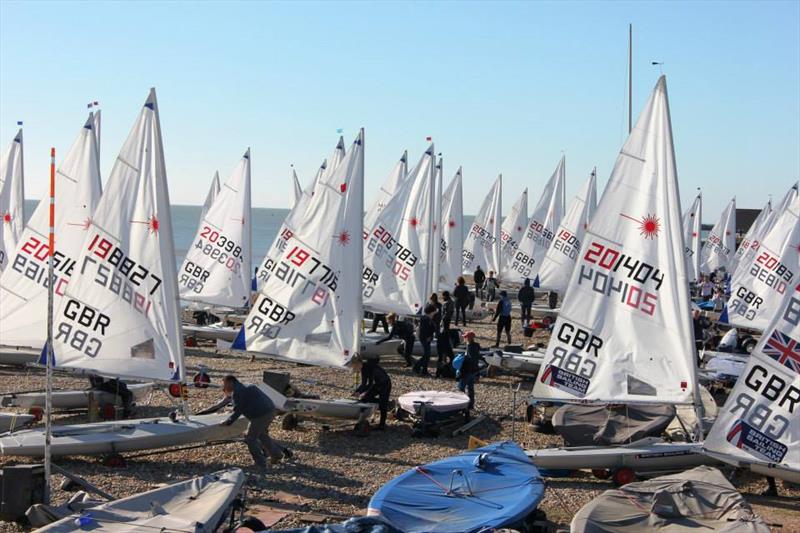 The Rooster Laser Masters' Championship is coming to Pevensey Bay photo copyright Neil Peters taken at Pevensey Bay Sailing Club and featuring the ILCA 7 class